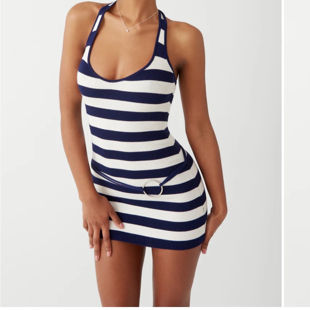 Frankie’s Bikinis Dolly Knit Mini Dress